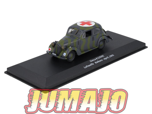 VM32 Voiture 1/43 IXO Altaya Militaires SIMCA 8 Balkans 1941