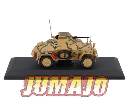 VM34 Voiture 1/43 IXO Altaya Militaire Sd.Kfz.222 10 Panzerdivision Tunisie 1943
