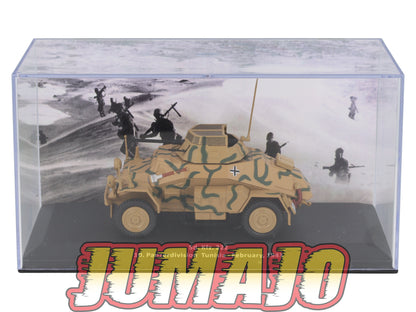 VM34 Voiture 1/43 IXO Altaya Militaire Sd.Kfz.222 10 Panzerdivision Tunisie 1943