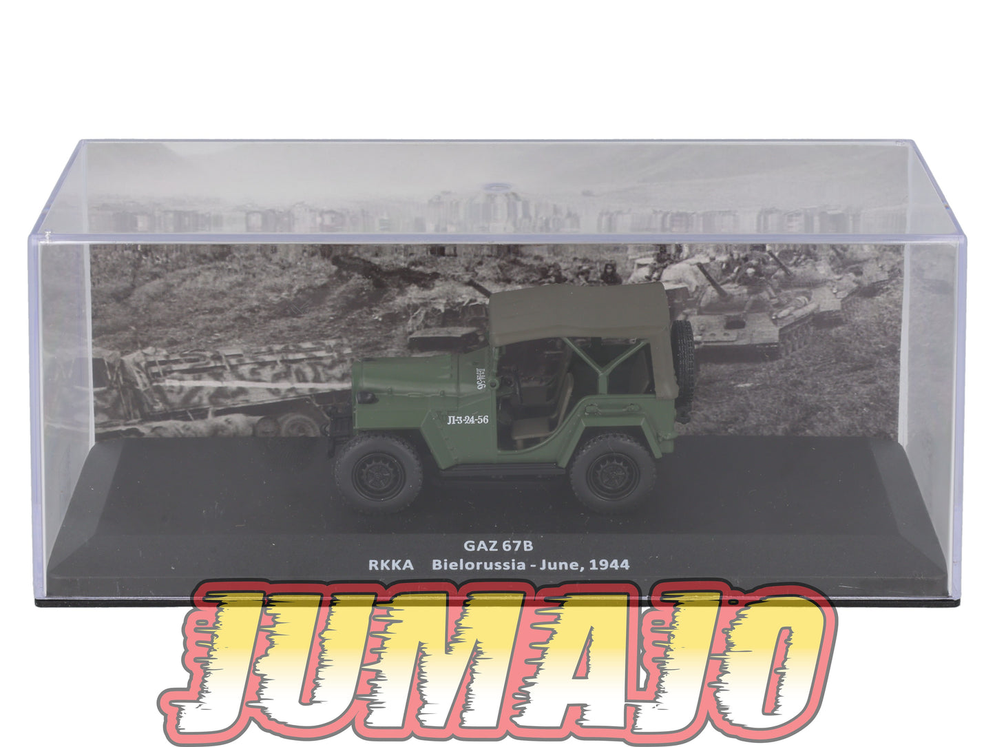 VM35 Voiture 1/43 IXO Altaya Militaires GAZ 67B Bielorussie 1944