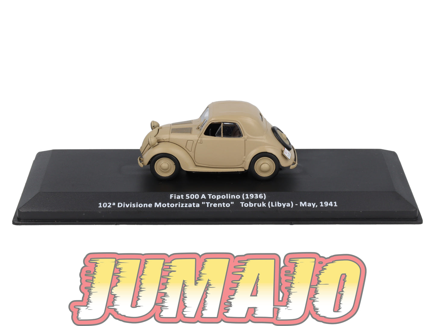 VM37 Voiture 1/43 IXO Altaya Militaires FIAT 500 A Topolino Libye 1941