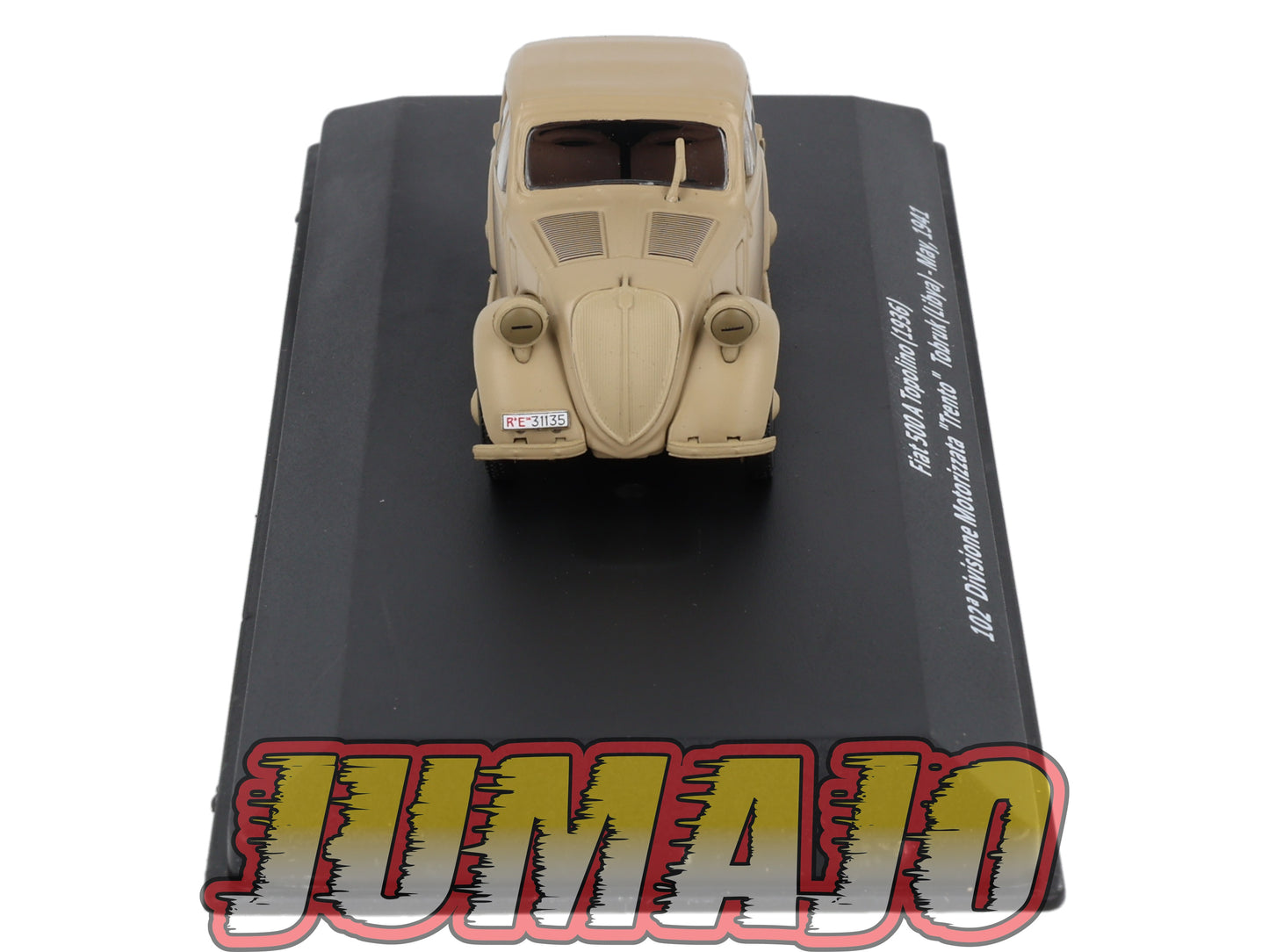 VM37 Voiture 1/43 IXO Altaya Militaires FIAT 500 A Topolino Libye 1941