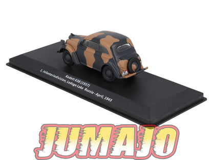VM42 Voiture 1/43 IXO Altaya Militaires KADETT K38 Russie 1943