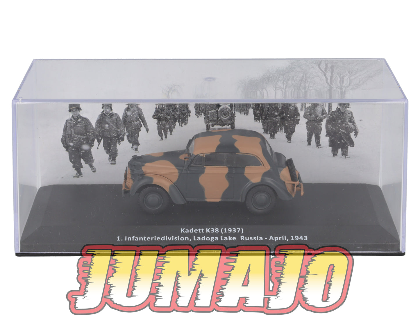 VM42 Voiture 1/43 IXO Altaya Militaires KADETT K38 Russie 1943