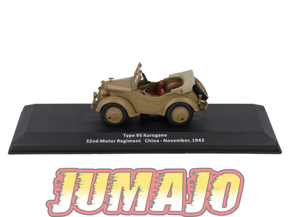 VM44 Voiture 1/43 IXO Altaya Militaire Type 95 Kurogane Chine 1943