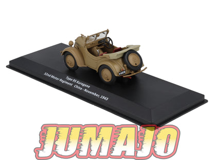 VM44 Voiture 1/43 IXO Altaya Militaire Type 95 Kurogane Chine 1943
