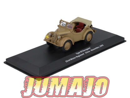 VM44 Voiture 1/43 IXO Altaya Militaire Type 95 Kurogane Chine 1943