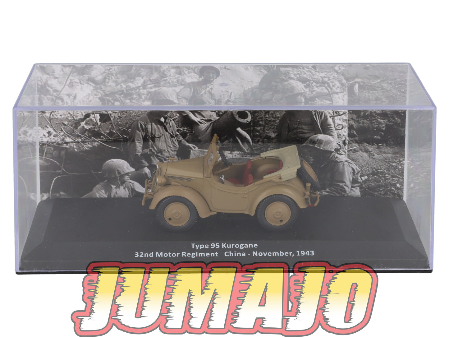 VM44 Voiture 1/43 IXO Altaya Militaire Type 95 Kurogane Chine 1943