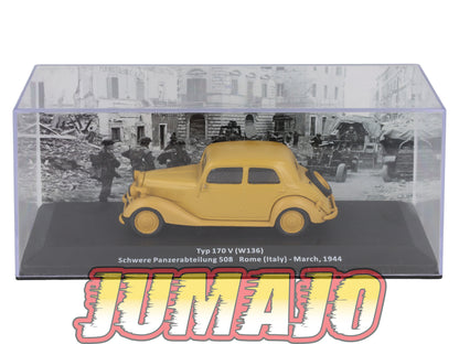 VM48 Voiture 1/43 IXO Altaya Militaire Type 170V W136 Italie 1944