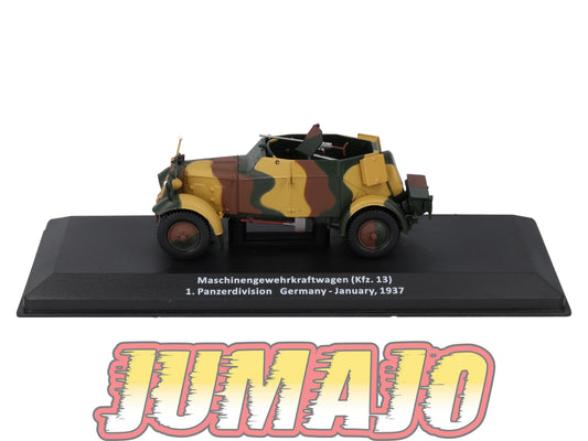 VM49 Voiture 1/43 IXO Altaya Militaire kraftwagen Kfz.13 Allemagne 1937