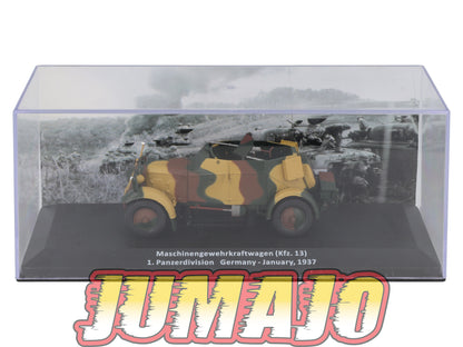 VM49 Voiture 1/43 IXO Altaya Militaire kraftwagen Kfz.13 Allemagne 1937
