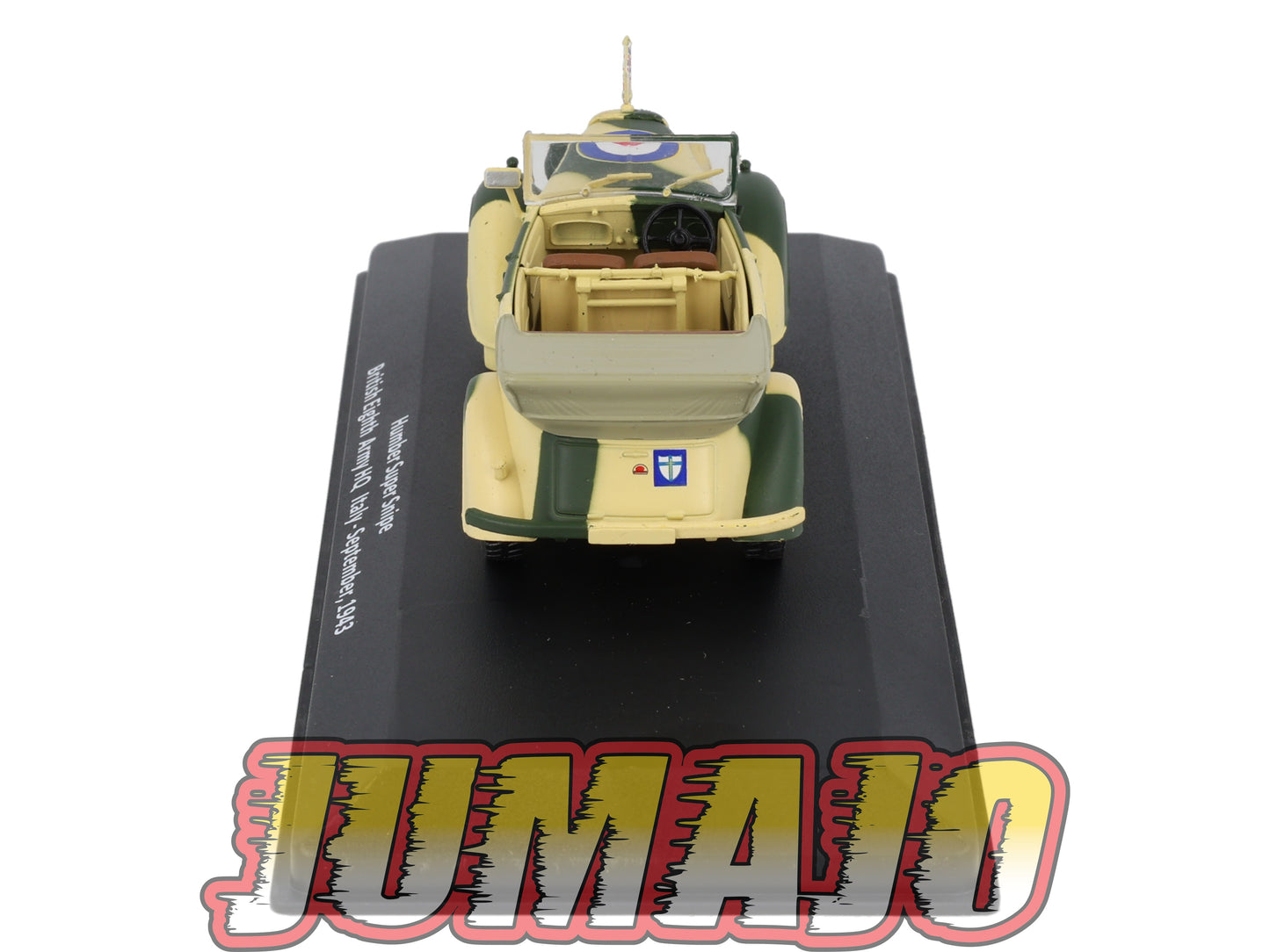 VM53 Voiture 1/43 IXO Altaya Militaire Humber Super Snipe Italie 1943