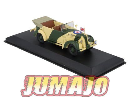 VM53 Voiture 1/43 IXO Altaya Militaire Humber Super Snipe Italie 1943