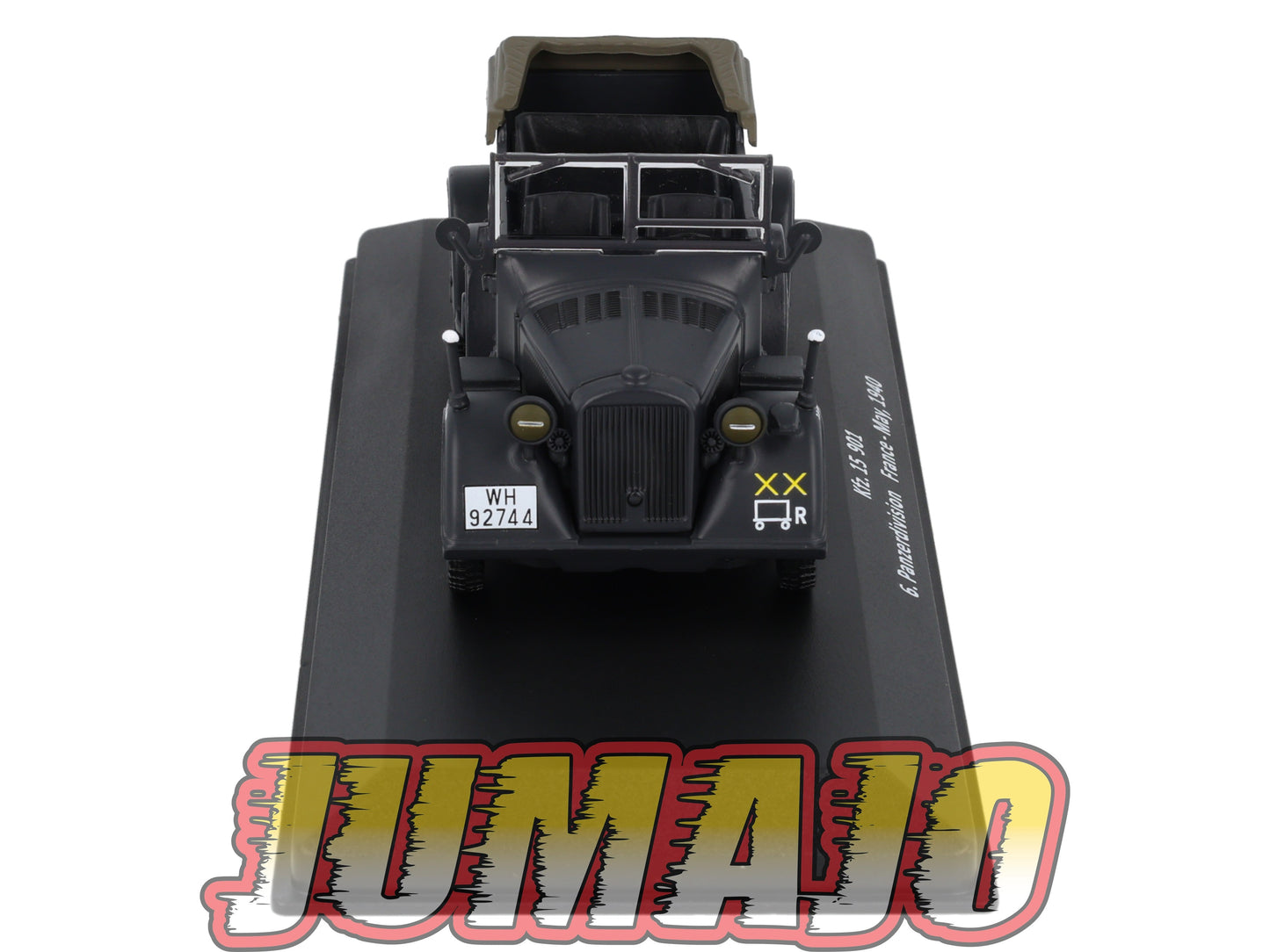 VM57 Voiture 1/43 IXO Altaya Militaire : Kfz.15 901 6. Panzerdivision France 1940