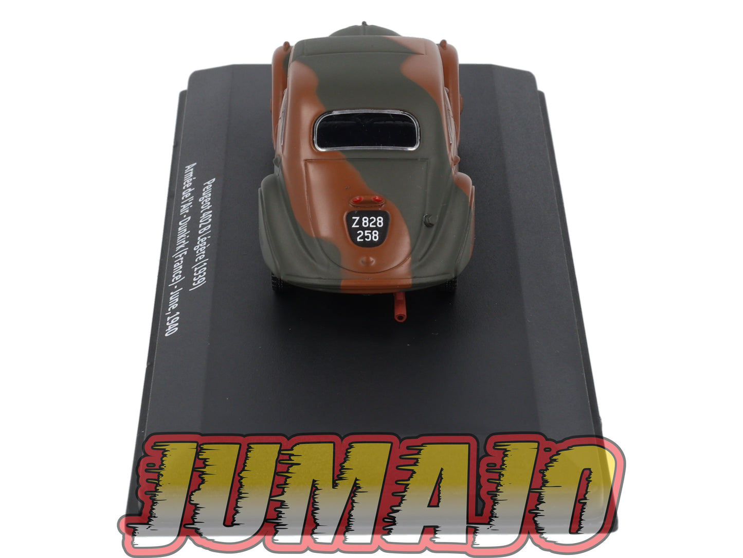 VM58 Voiture 1/43 IXO Altaya Militaire : PEUGEOT 402B Légère Armée de l'Air France 1940