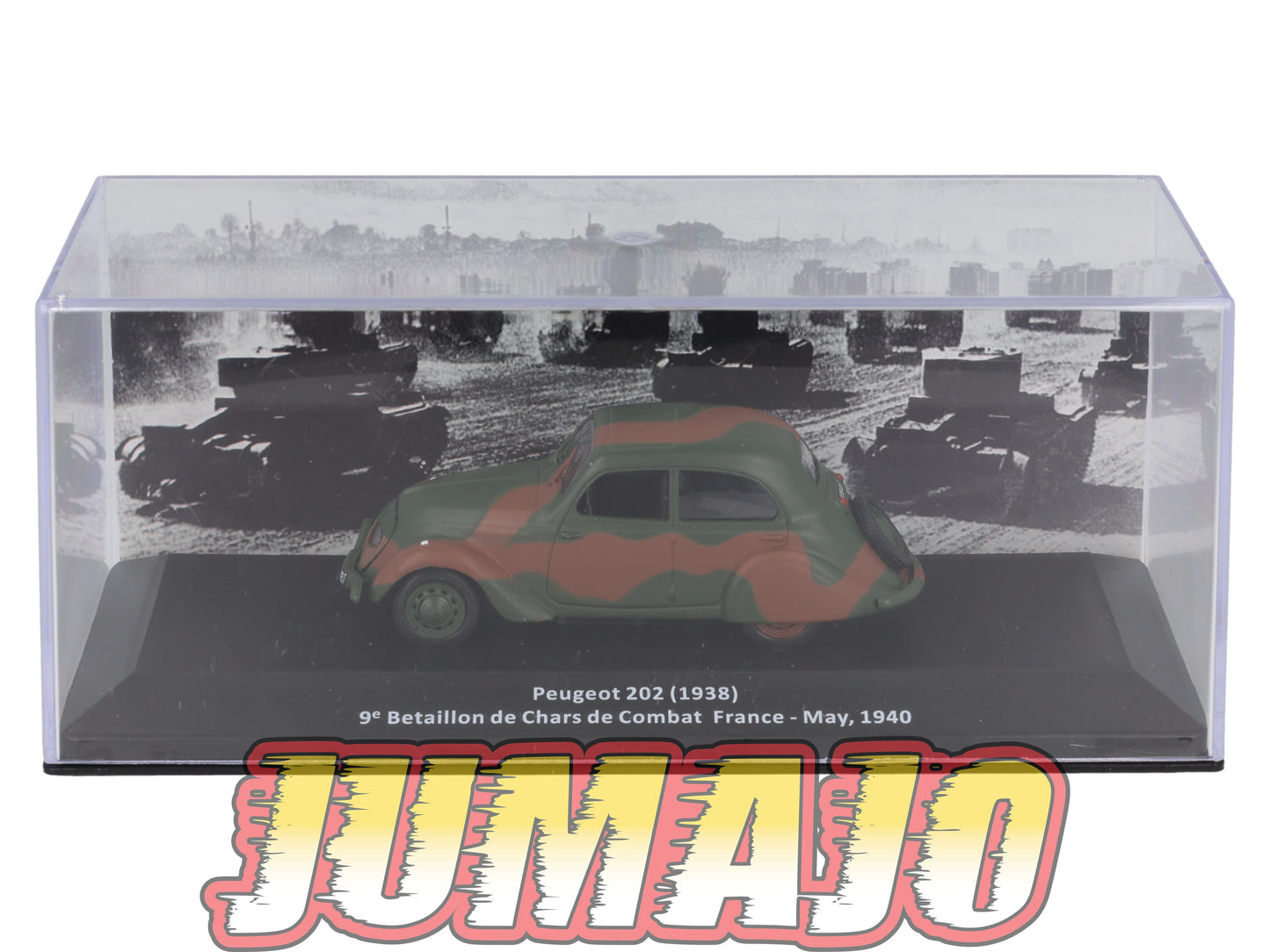 VM5 Voiture 1/43 IXO Altaya Militaires PEUGEOT 202 France 1940
