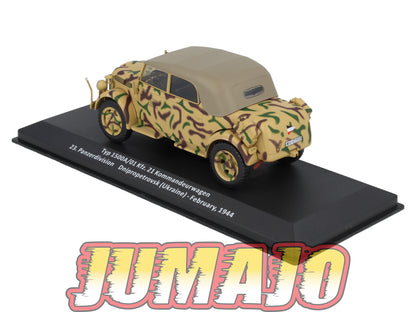 VM65 Voiture 1/43 IXO Altaya Militaire Type 1500A Kfz.21 Ukraine 1944