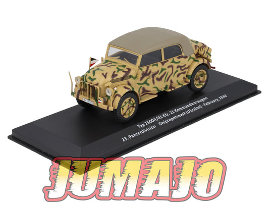 VM65 Voiture 1/43 IXO Altaya Militaire Type 1500A Kfz.21 Ukraine 1944