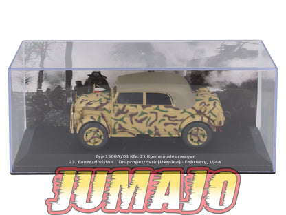 VM65 Voiture 1/43 IXO Altaya Militaire Type 1500A Kfz.21 Ukraine 1944
