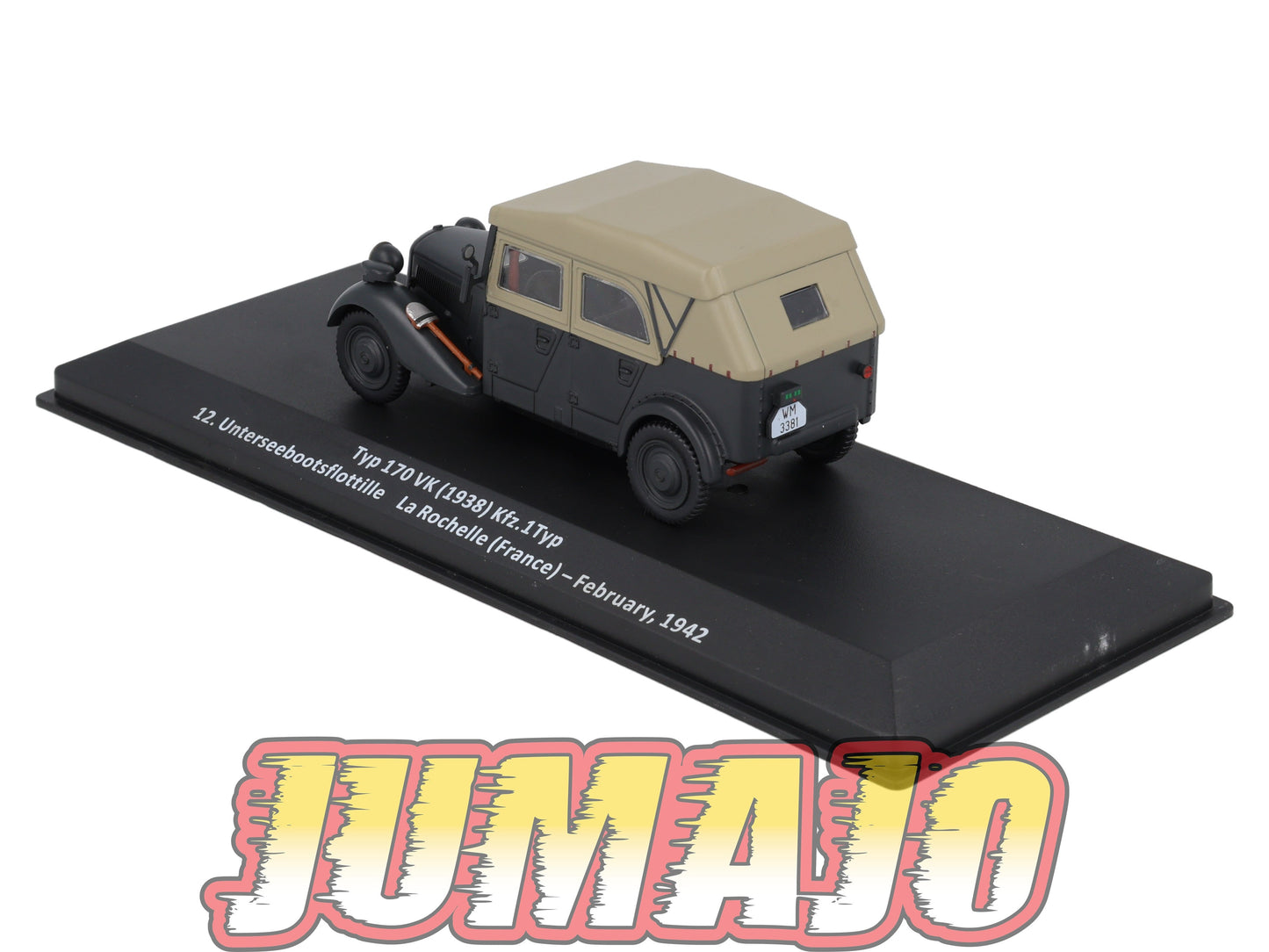VM68 Voiture 1/43 IXO Altaya Militaire : Typ 170 VK Kfz.1 Unterseebootsflottille France 1942