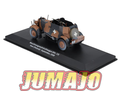 VM75 Voiture 1/43 IXO Altaya Militaire Kfz.13 Maschinengewehrkraftwagen Pologne 1939