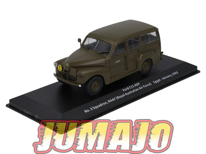 VM76 Voiture 1/43 IXO Altaya Militaire Ford C11 ADF Egypte 1943