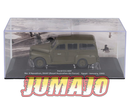 VM76 Voiture 1/43 IXO Altaya Militaire Ford C11 ADF Egypte 1943
