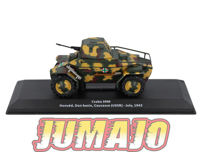 VM77 Voiture 1/43 IXO Altaya Militaire Csaba 39M URSS 1942