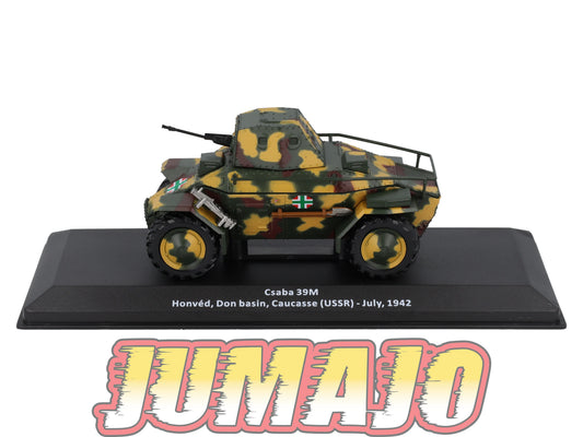 VM77 Voiture 1/43 IXO Altaya Militaire Csaba 39M URSS 1942