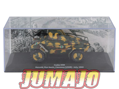 VM77 Voiture 1/43 IXO Altaya Militaire Csaba 39M URSS 1942