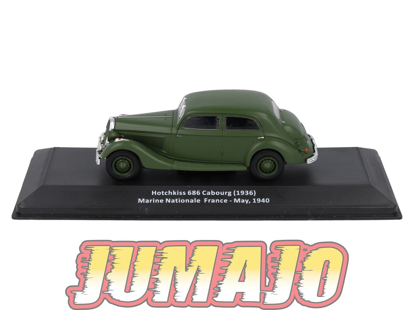 VM7 Voiture 1/43 IXO Altaya Militaire HOTCHKISS 686 Cabourg France 1940