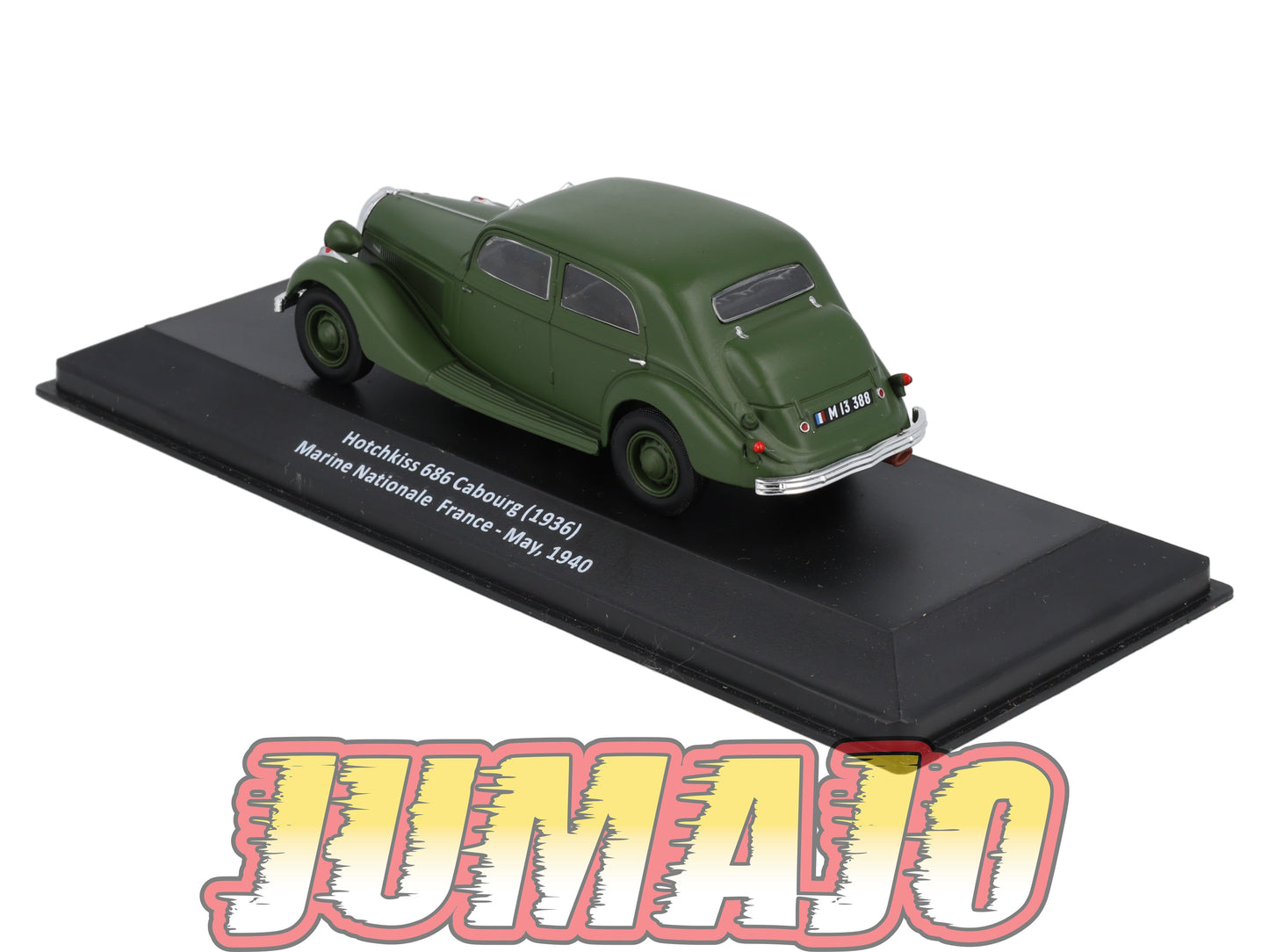 VM7 Voiture 1/43 IXO Altaya Militaire HOTCHKISS 686 Cabourg France 1940