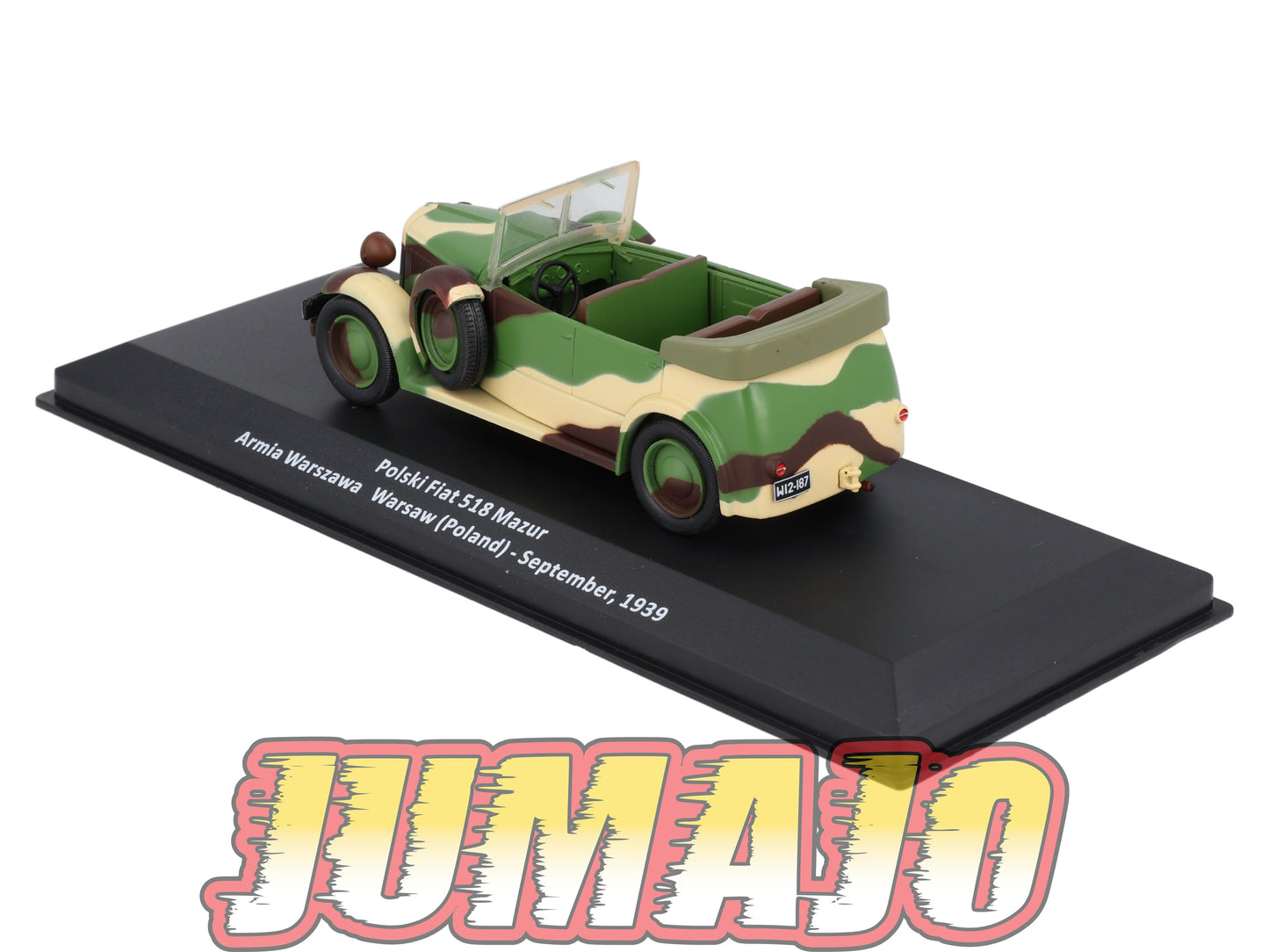 VM80 Voiture 1/43 IXO Altaya Militaires POLSKI FIAT 518 Mazur