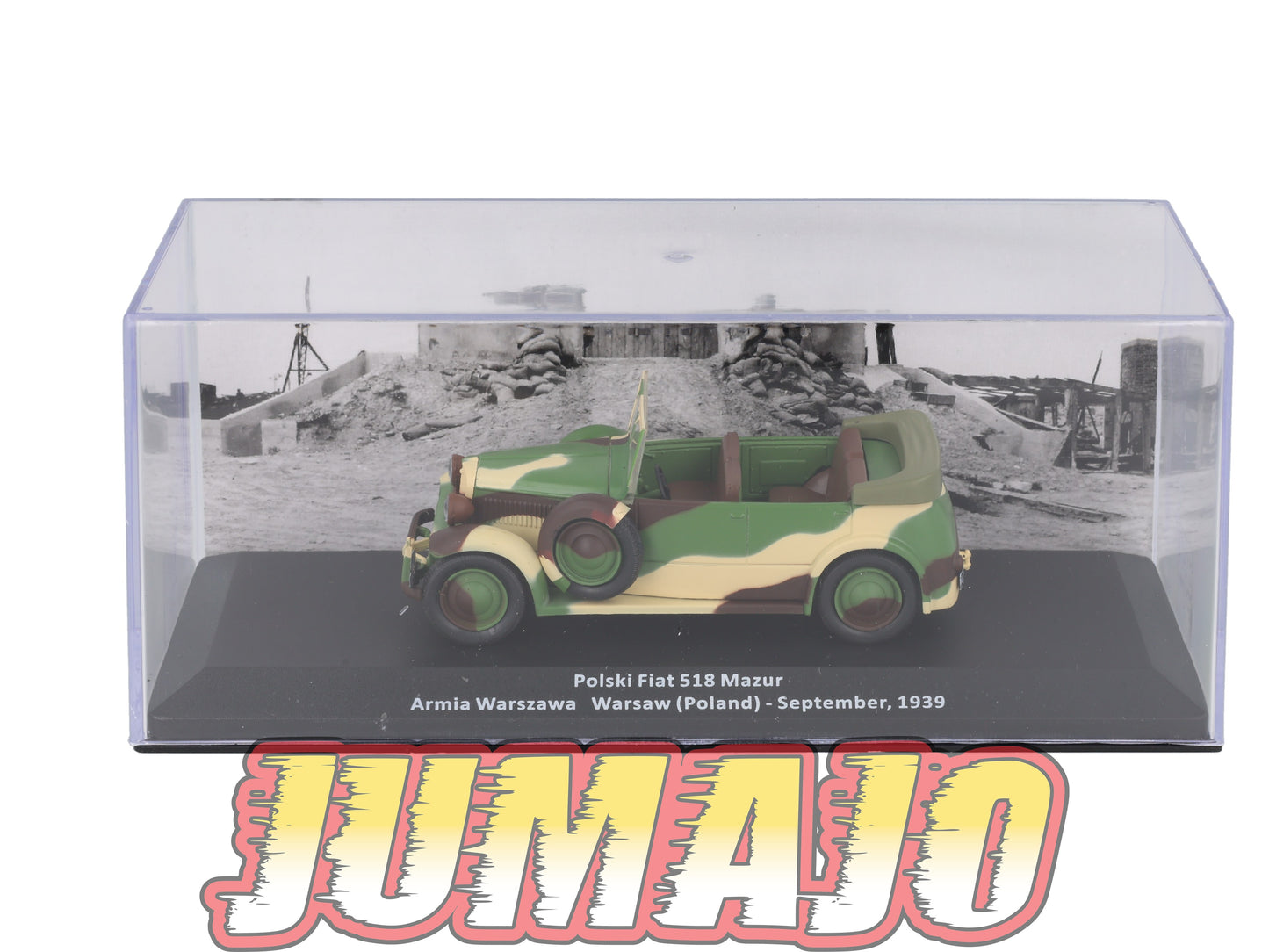 VM80 Voiture 1/43 IXO Altaya Militaires POLSKI FIAT 518 Mazur