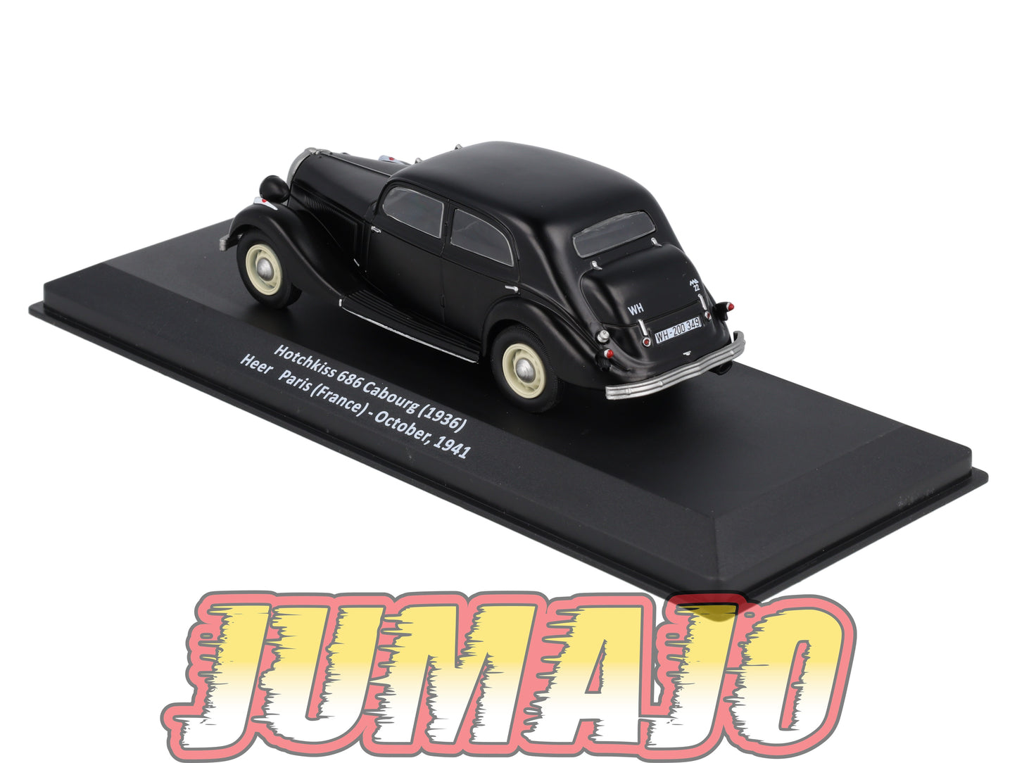 VM83 Voiture 1/43 IXO Altaya Militaires HOTCHKISS 686 Cabourg France 1941