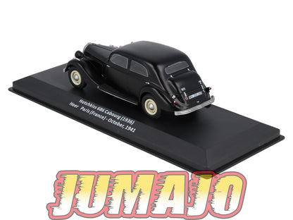 VM83 Voiture 1/43 IXO Altaya Militaires HOTCHKISS 686 Cabourg France 1941