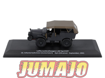 VM84 Voiture 1/43 IXO Altaya Militaires LAFFLY Lastkraftwagen 1.8T Typ V15T Ukraine 1941