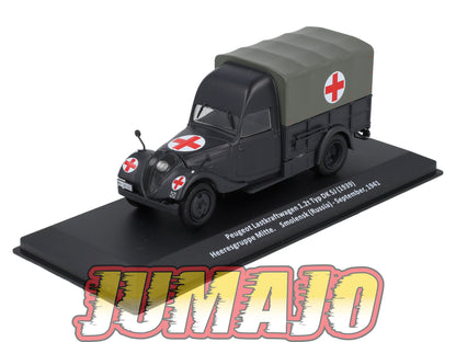 VM87 Voiture 1/43 IXO Altaya Militaire PEUGEOT Lastkraftwagen 1.2T TYP DK 5J Russie 1941