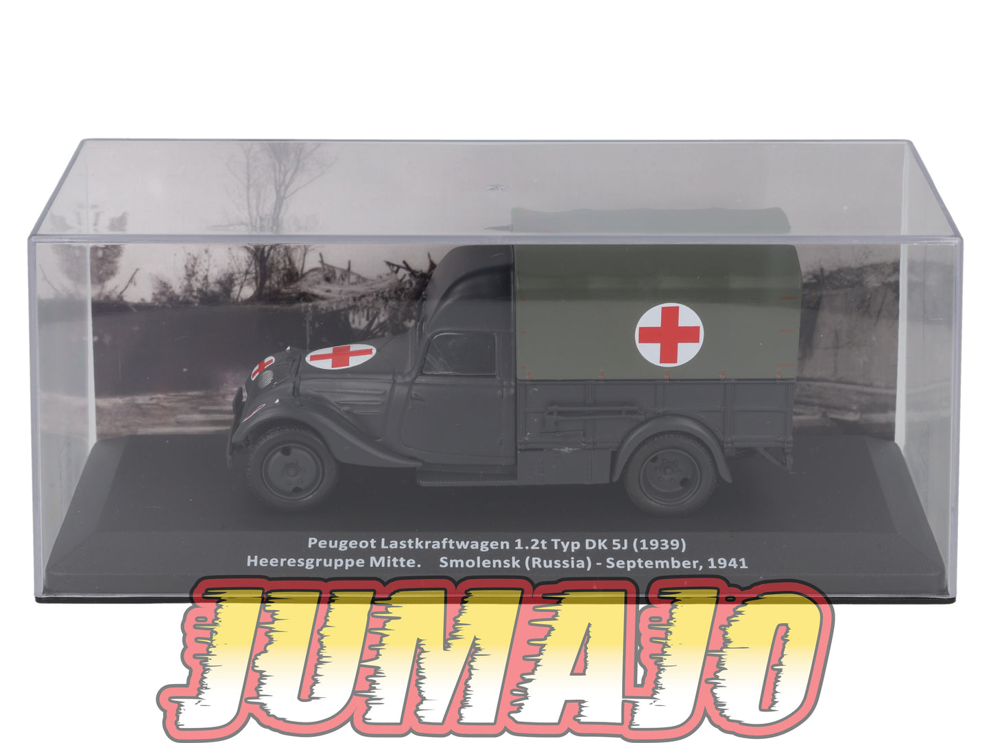 VM87 Voiture 1/43 IXO Altaya Militaire PEUGEOT Lastkraftwagen 1.2T TYP DK 5J Russie 1941