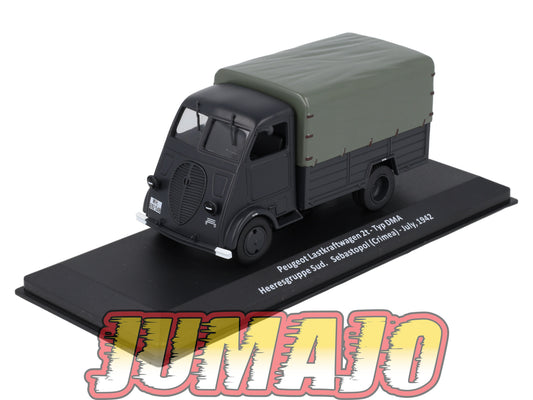 VM88 Voiture 1/43 IXO Altaya Militaire PEUGEOT Lastkraftwagen  2T TYP DMA Russie 1942