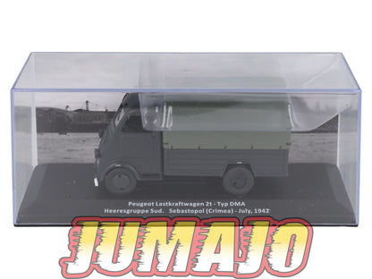 VM88 Voiture 1/43 IXO Altaya Militaire PEUGEOT Lastkraftwagen  2T TYP DMA Russie 1942