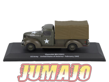 VM89 Voiture 1/43 IXO Altaya Militaires CHEVROLET WA Amérique 1942