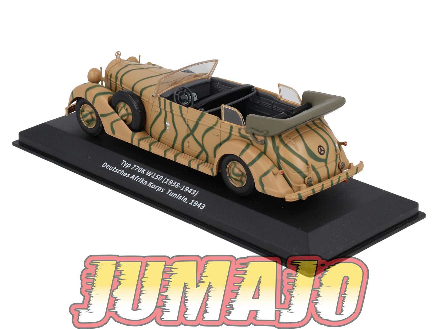 VM8 Voiture 1/43 IXO Altaya Militaire TYP 770K W150 Tunisie 1943