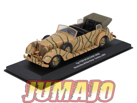 VM8 Voiture 1/43 IXO Altaya Militaires TYP 770K W150 Tunisie 1943