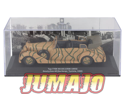 VM8 Voiture 1/43 IXO Altaya Militaire TYP 770K W150 Tunisie 1943