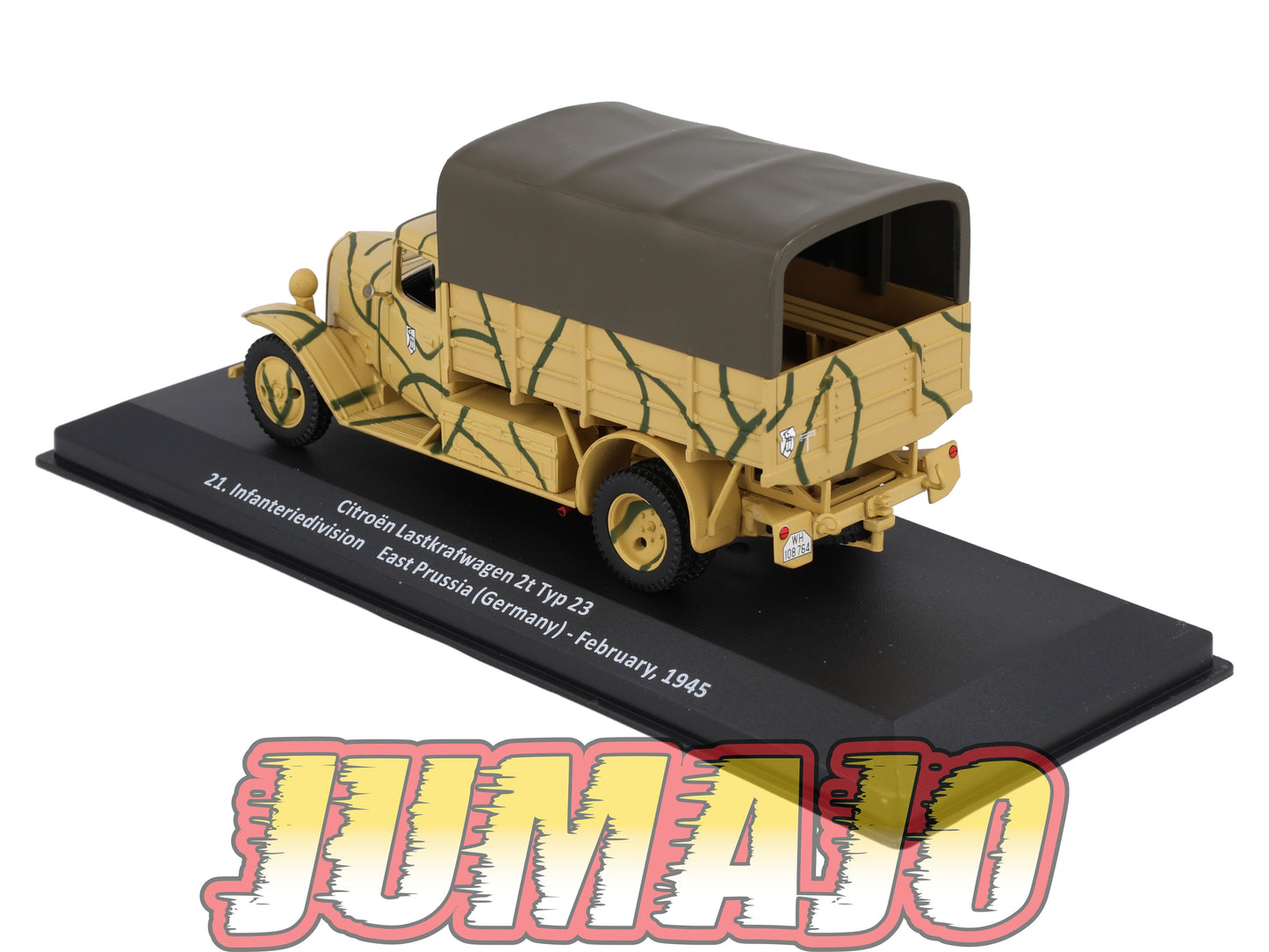 VM90 Voiture 1/43 IXO Altaya Militaire CITROEN Lastkrafwagen 2T TYP 23 Allemagne 1945