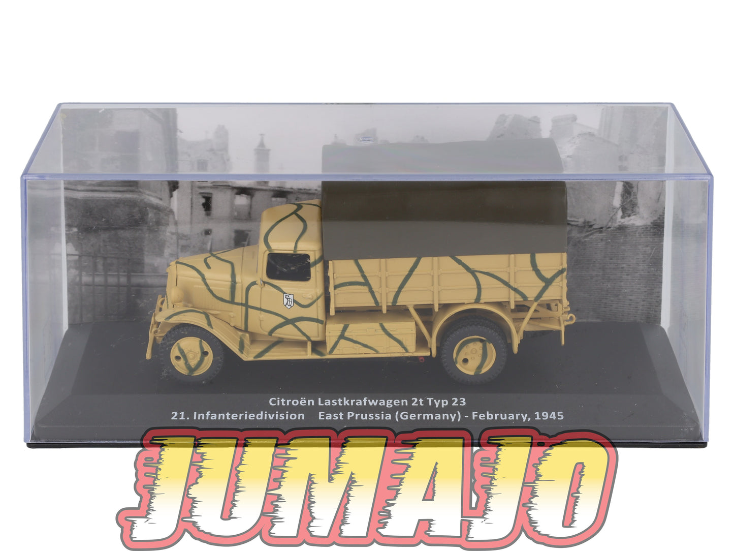 VM90 Voiture 1/43 IXO Altaya Militaire CITROEN Lastkrafwagen 2T TYP 23 Allemagne 1945