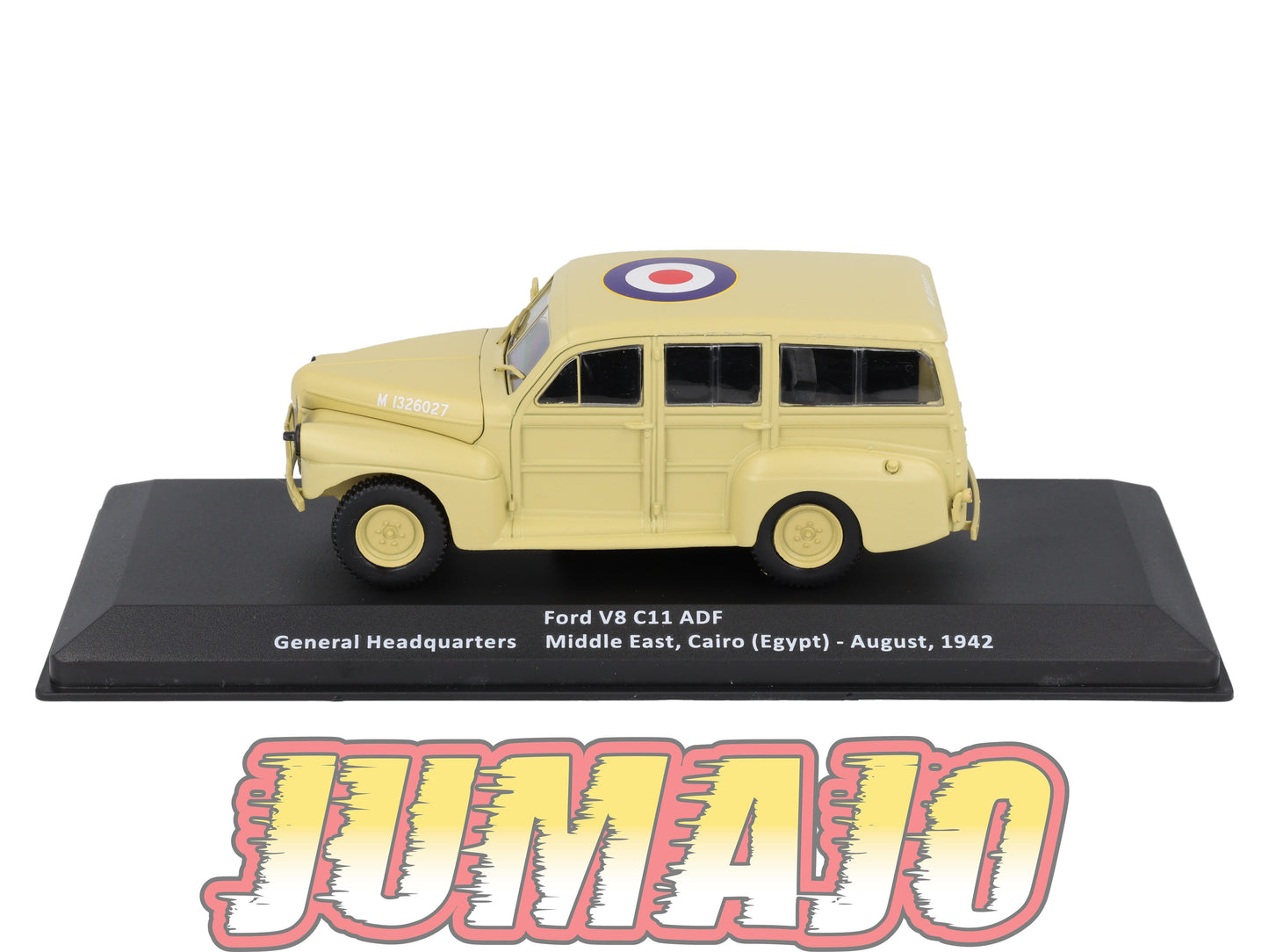 VM92 Voiture 1/43 IXO Altaya Militaires FORD V8 C11 ADF Égypte 1942