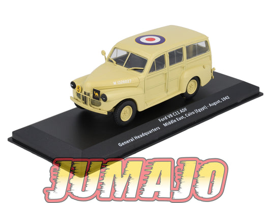 VM92 Voiture 1/43 IXO Altaya Militaires FORD V8 C11 ADF Égypte 1942