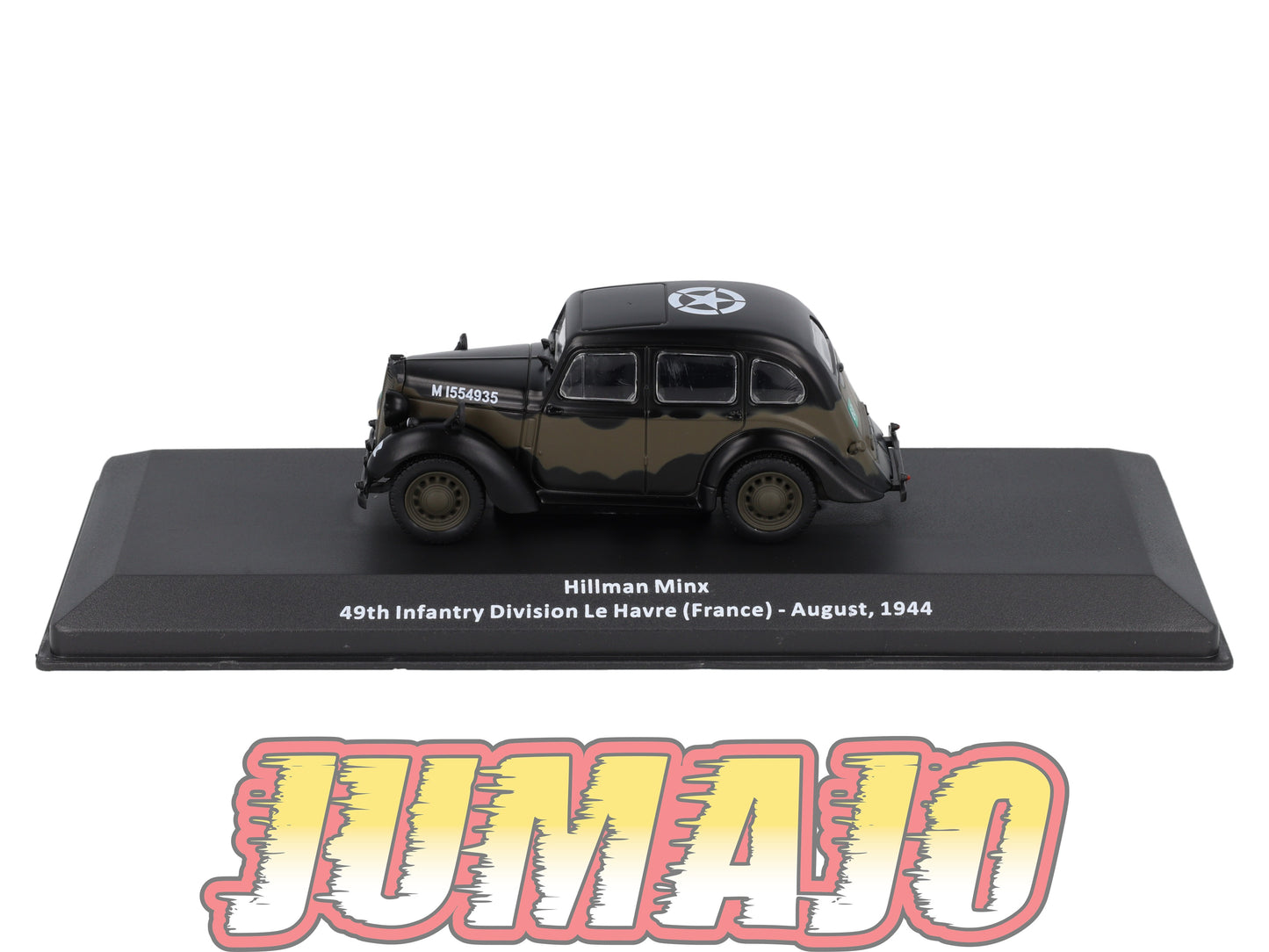 VM93 Voiture 1/43 IXO Altaya Militaires HILLMAN Minx France 1944